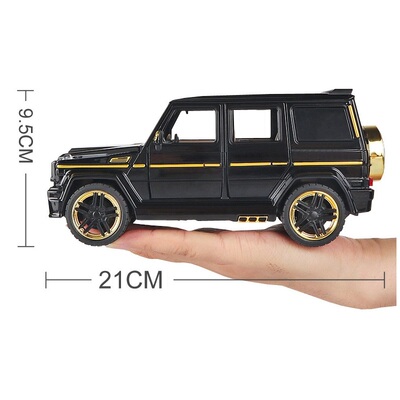 1:24 Alloy Car Model Collectible Diecast Simulation G65 SUV