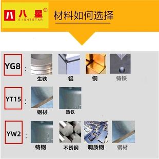 125 100 YW2钢件铣槽焊接盘 镶合金三面刃铣刀可定做钨钢63