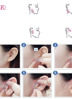 40/100 Pcs/Set Invisible Thin Face Stickers Face Facial