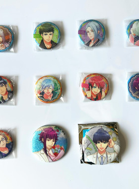 【画王】A3!满开剧团 日版吧唧 徽章 小号 带闪 雪白东 白西花嫁