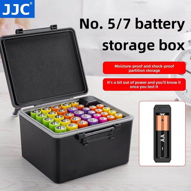 Jjc 5号7号电池盒储物盒18650 5号7号Aa/Aaa储物盒21700保护防潮,3C数码配件,电池收纳盒,淘宝优惠券,粉丝福利购,淘宝优惠卷