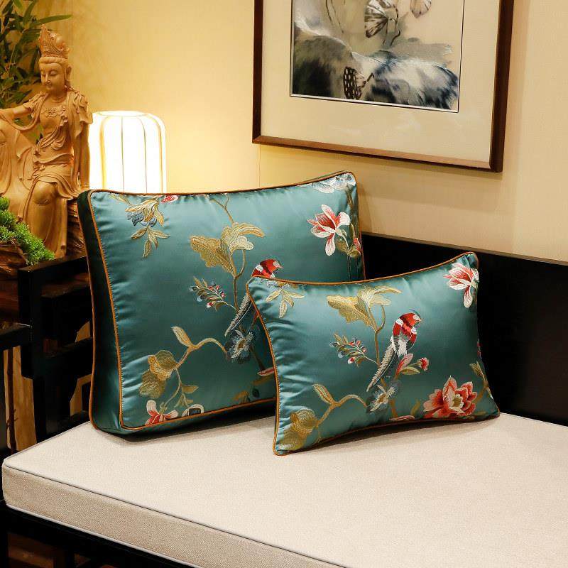 中式抱枕靠枕床头靠垫大靠背客厅实木沙发抱枕套罗汉床软包靠背垫,居家布艺,靠垫/抱枕,淘宝优惠券,粉丝福利购,淘宝优惠卷