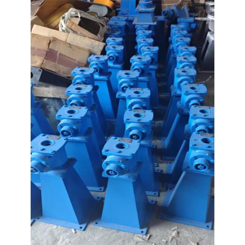 螺杆式侧摇启闭机加高钢板铸铁底座暗杆手摇平推水闸鱼塘闸门定制