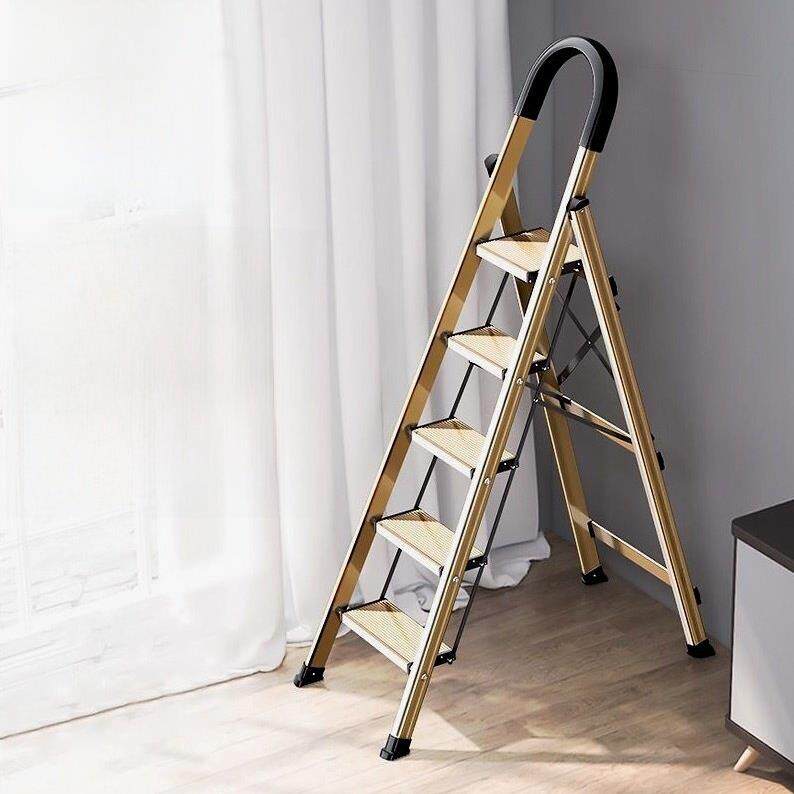 德国进口格美居天梯家用折叠式人字梯铝合金加厚室内多功能伸缩楼