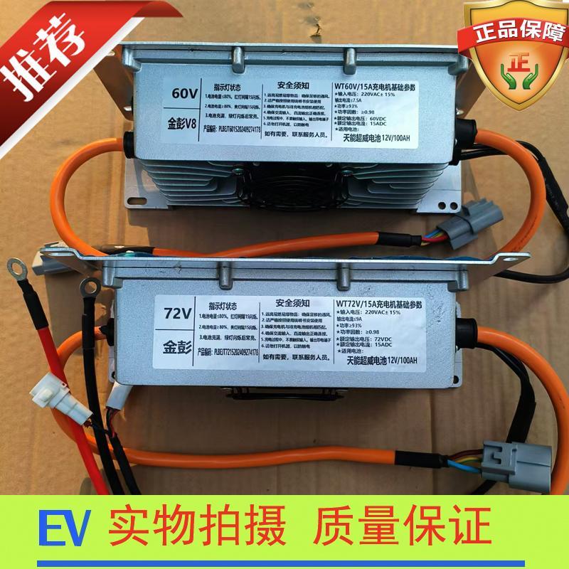 适用金彭D70 S70 D90 T90 V8 艾米骏驰012电动车车载充电机充电器