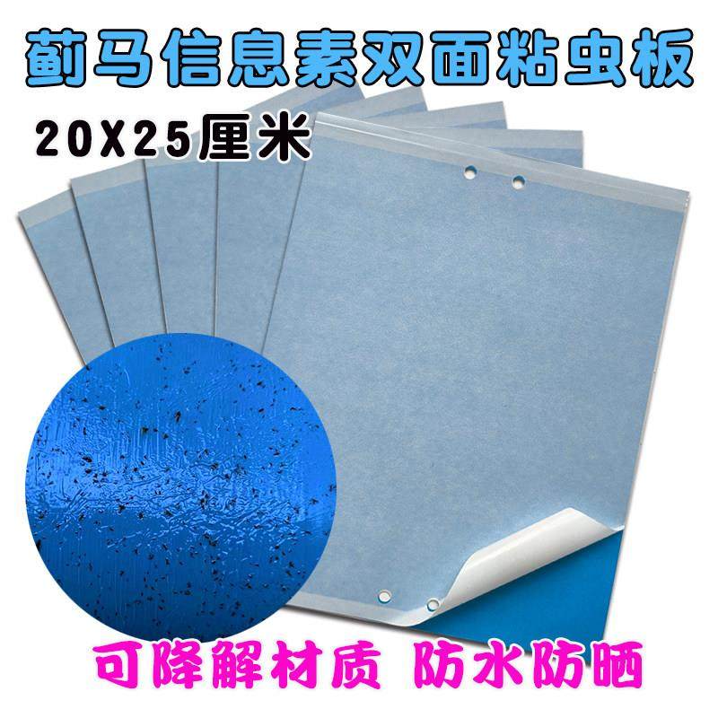 信息素蓝色粘虫板蓟马粘胶板双面诱虫板蓝板双面飞虫粘板大棚蔬菜,农机/农具/农膜,农用灭虫板/诱虫板,淘宝优惠券,粉丝福利购,淘宝优惠卷