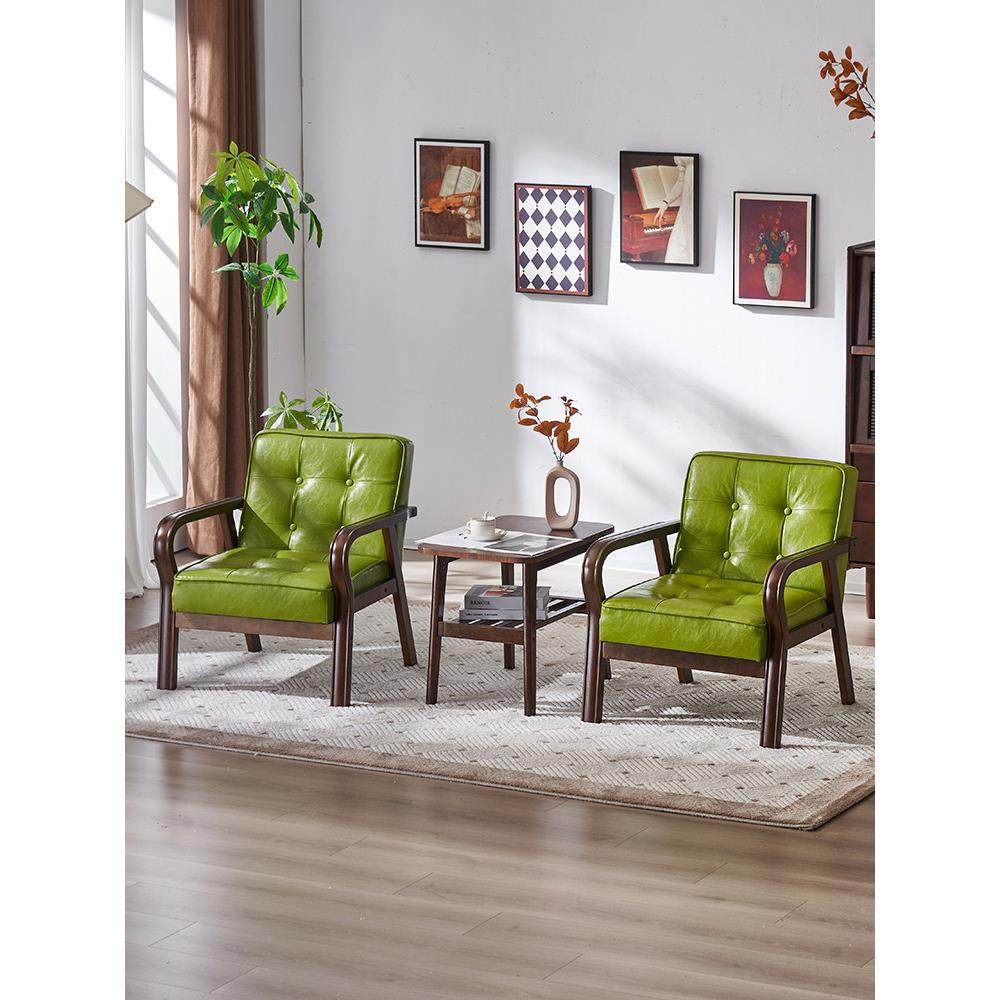 小户型北欧覆古简约实木椅单人双三人简易客厅组合皮艺沙发沙发椅,住宅家具,沙发椅,淘宝优惠券,粉丝福利购,淘宝优惠卷