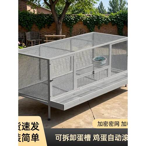 鸡笼子家用室外大号加厚方管家庭鸡舍养鸡兔子专用笼子鸭笼新型