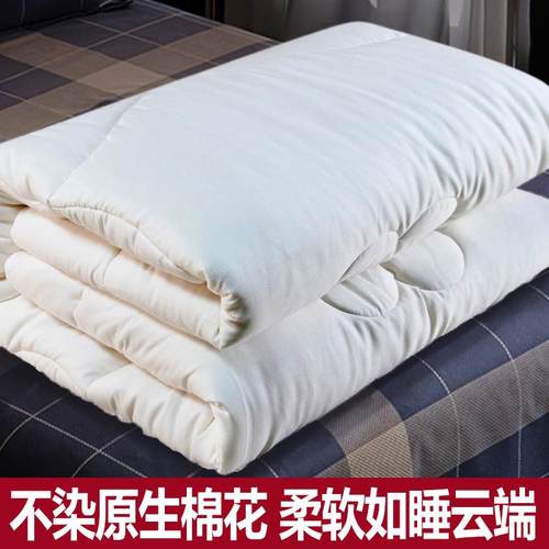 棉花被被子棉被新疆冬被加厚全棉被芯春秋被单人手工垫被褥纯棉花