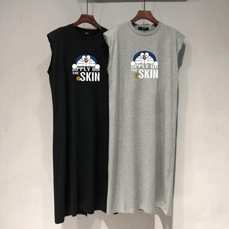 夏季无袖背心卡通睡裙连体睡袍长袍浴袍男士术后恢复睡衣棉家居服,女士内衣/男士内衣/家居服,睡袍/浴袍,淘宝优惠券,粉丝福利购,淘宝优惠卷