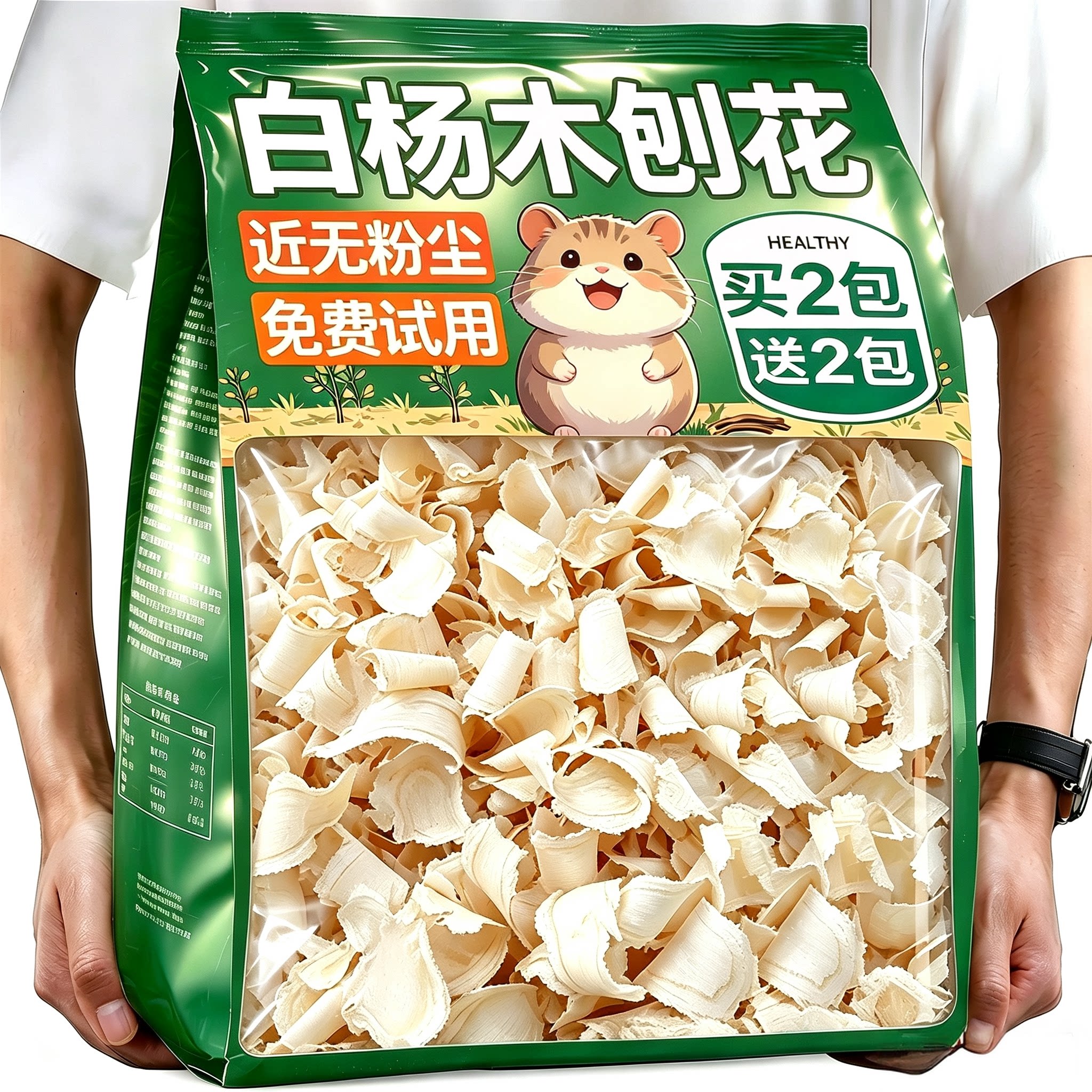 白杨木刨花大号仓鼠垫料保暖吸湿