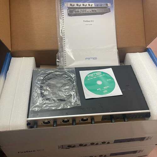 维修RME FIREFACE802专业测试声卡Soundchec议价