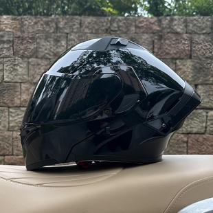 SHOEI拉力盔摩托车头盔男女揭面盔双镜片3C认证机车四季全盔蓝牙