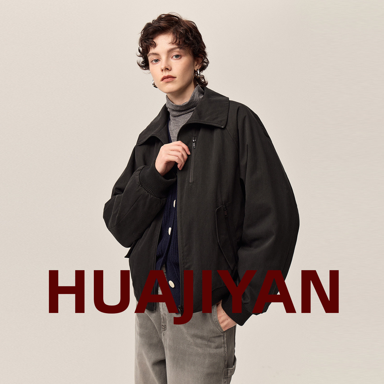 华吉言【夜行】三防合体梭织长袖加绒外套,女装/女士精品,短外套,淘宝优惠券,粉丝福利购,淘宝优惠卷