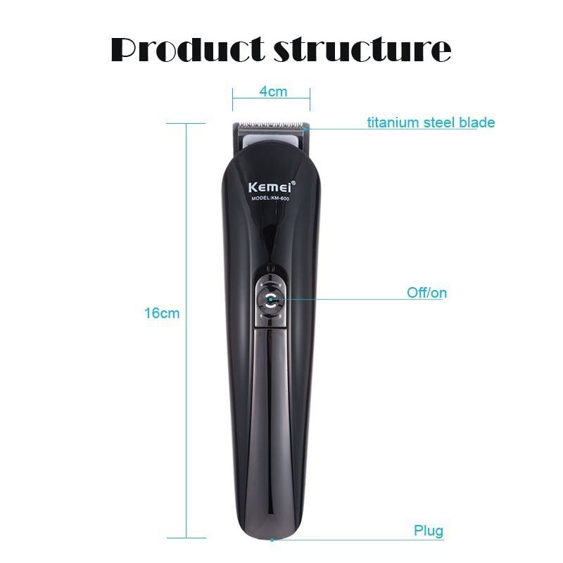 6 in 1 Multifunction Hair Clipper electric Beard Trimmer