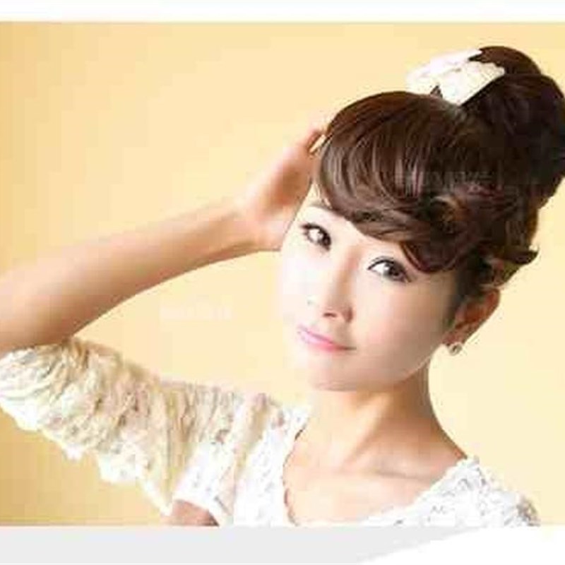 真发空气刘海片假发留海隐形逼真无痕流海修脸假头发帘齐刘海