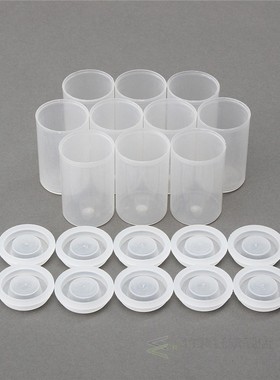 KiWarm 10Pcs Overvalue Empty Bottle 35mm Film Cans Canister