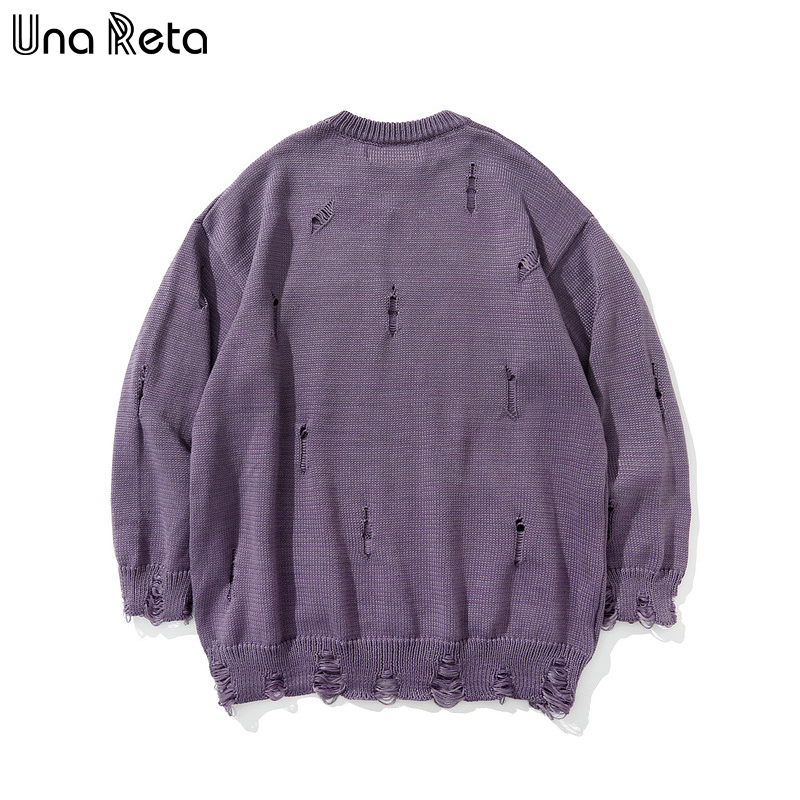 Una Reta Sweater Men New Print Setwear Men Clothes Long Slee
