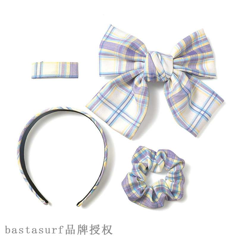 JK girls big bow hairpin large intestine haircircle uniform
