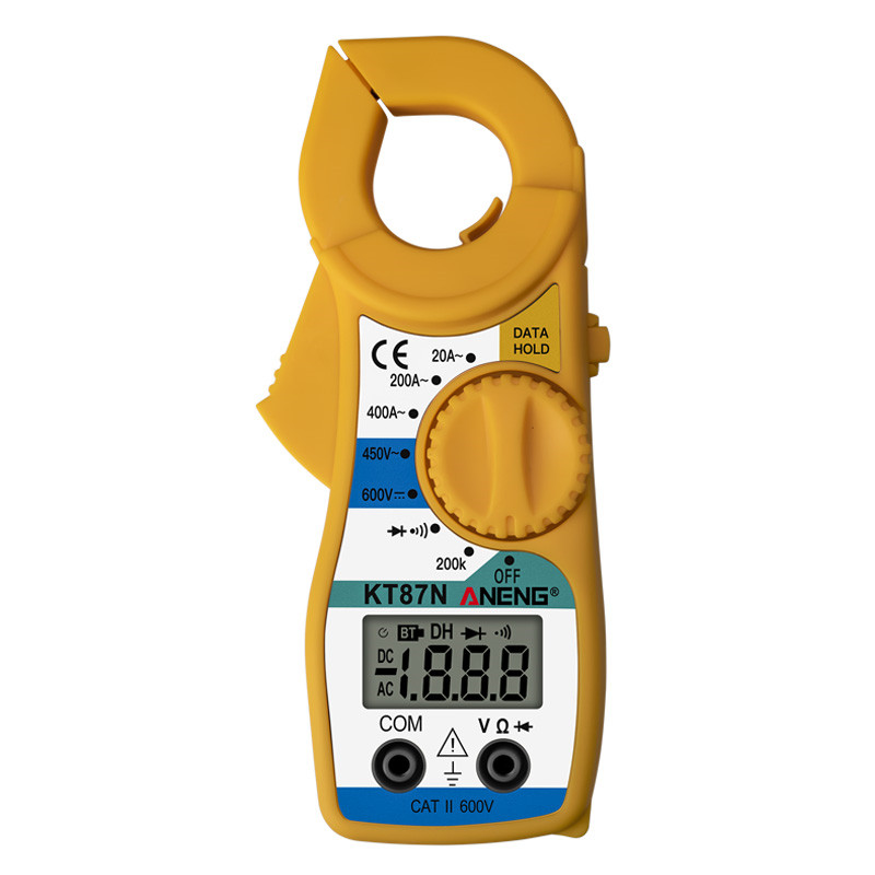 。高精度全自动智能表数字万用表钳形电流表电容电流数显钳表