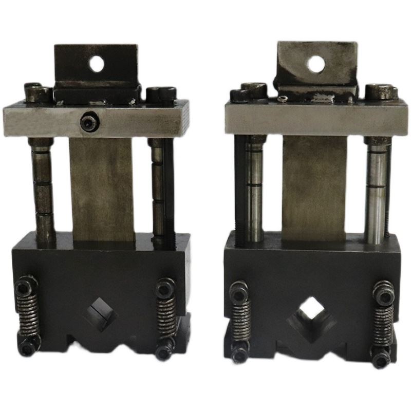 。镀锌管分体式钢管切断铁管模具冲孔冲床方管冲切模冲断模断管圆