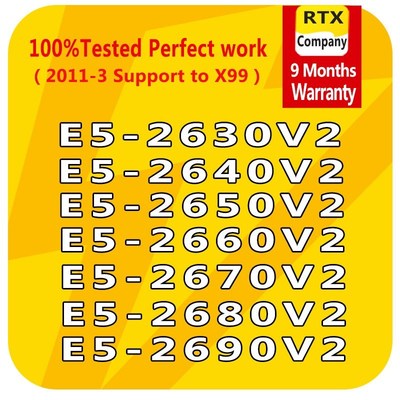 Xeon Server Processor E5-2695V2 E5-2690V2 E5-2670V2 E5-2680V