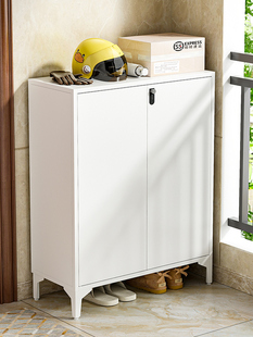 家庭入口钢鞋柜，铁质储物柜，集成壁挂式门廊，大容量，新型带锁