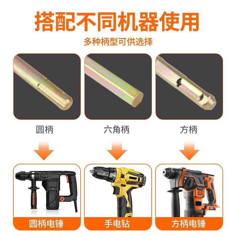 速发水泥砂浆搅拌器电钻电锤钻涂料打灰搅拌杆方头圆头六角柄石膏