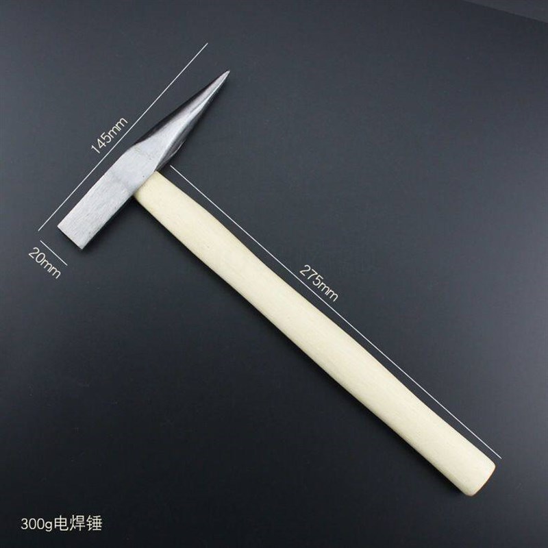 速发电焊工敲渣锤焊渣锤尖头制作工具电焊锤焊工锤敲锈锤除锈锤子