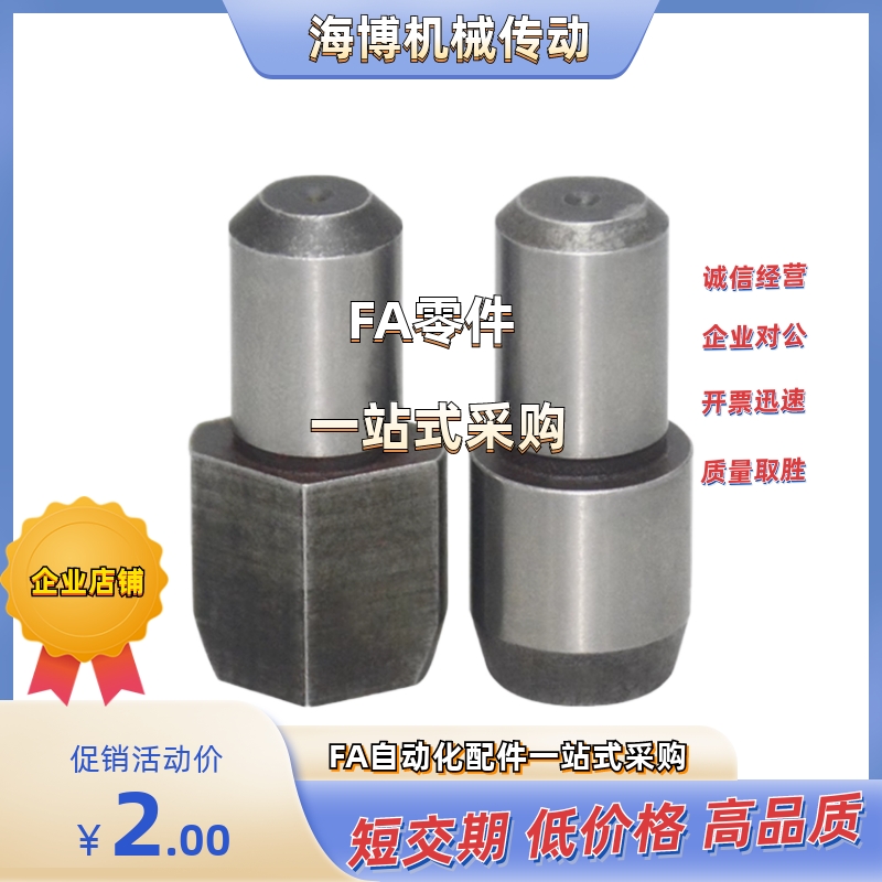 不锈钢定位销 YBR01/YBR02-D2D3D4D5D6D8D10-P3P4P5P6P8P10P12