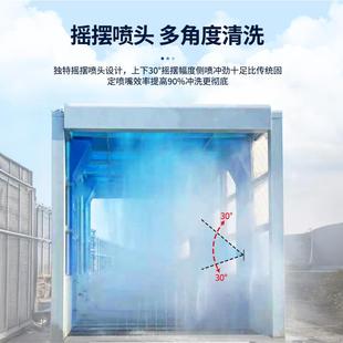 龙门洗车平洗车机商用商砼大台钢型龙工门洗车台程搅拌181站厂