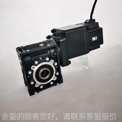 BLDC 空心轴减速机自锁大速比 60~机750W无电蜗W轮减BLDC24V刷速