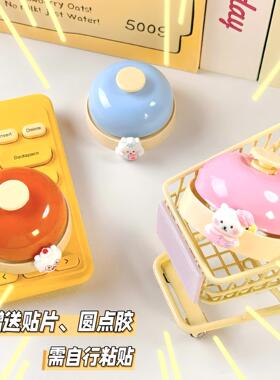 手按铃传唤铃铛抢答铃前台上菜铃餐桌按铃器宠物按铃桌游玩具配件