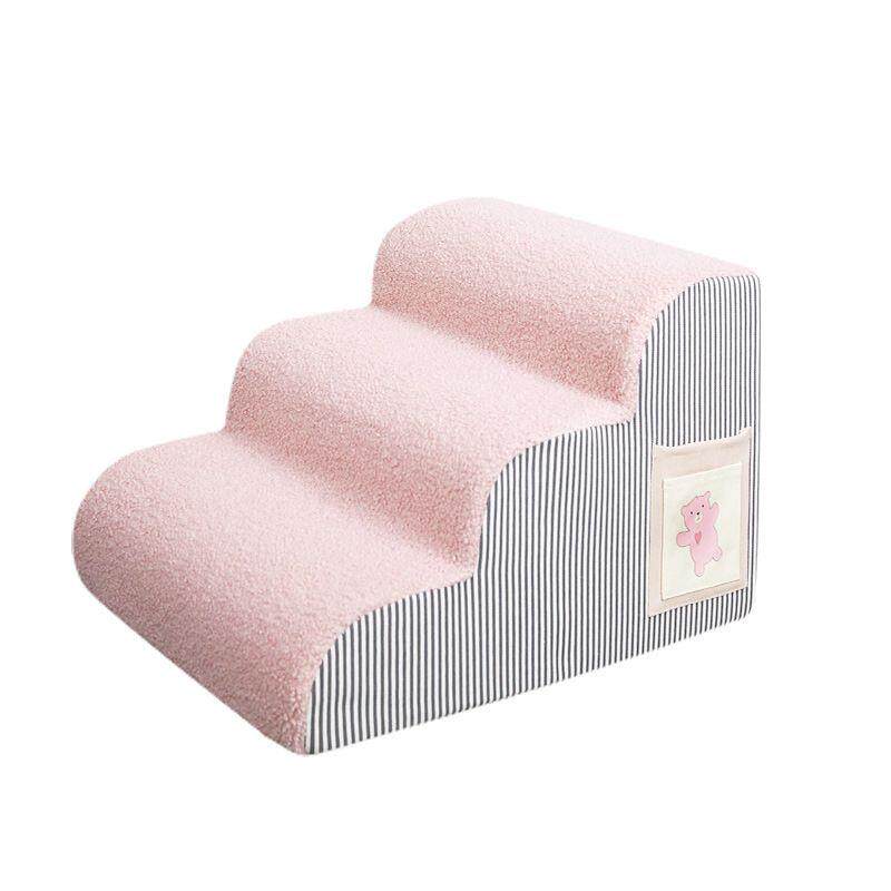 宠物楼梯小型犬楼梯台阶狗上下床梯子小狗床边爬梯可拆洗狗狗楼梯