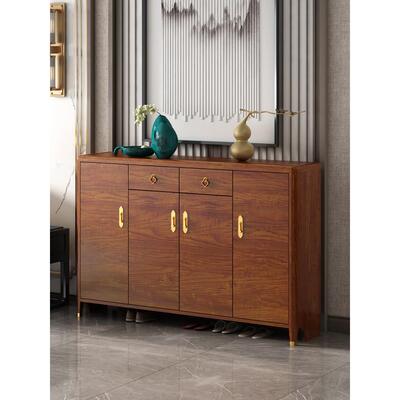 鞋柜门口户新中式入口柜大容量入口鞋柜门厅储物柜家居储物柜