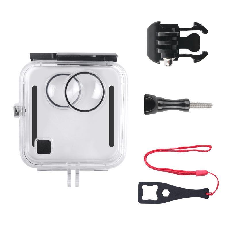 45m For gopro fusion防水防摔保护壳 全景VR相机潜水保护壳GP477