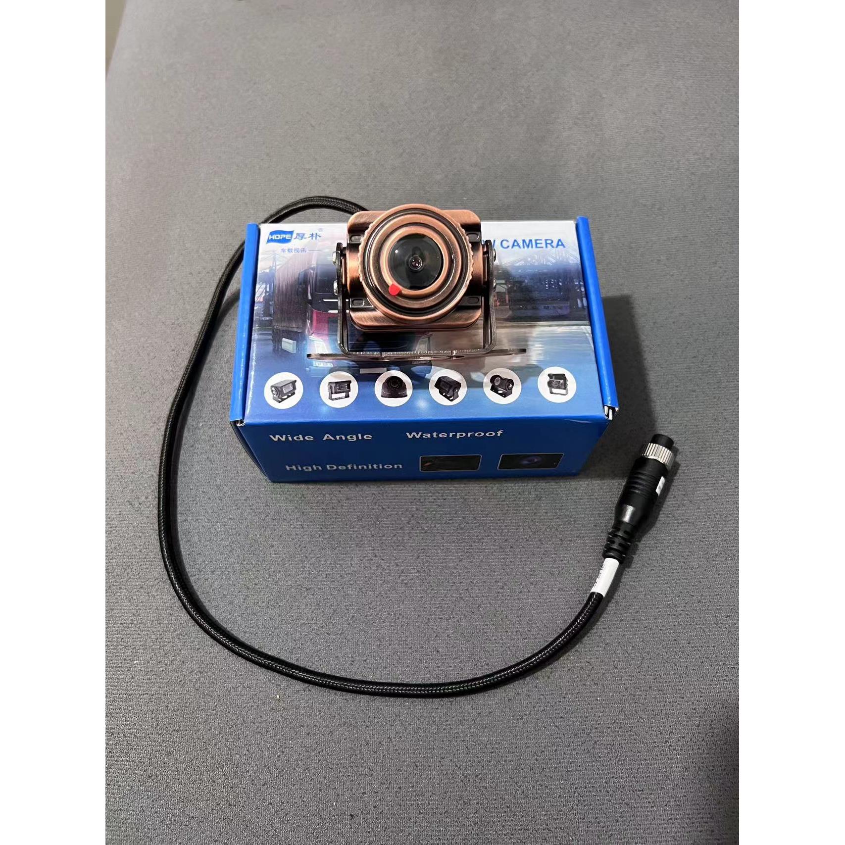 后普812半挂车轻型卡通四路监控倒车图像摄像头高清夜视防水