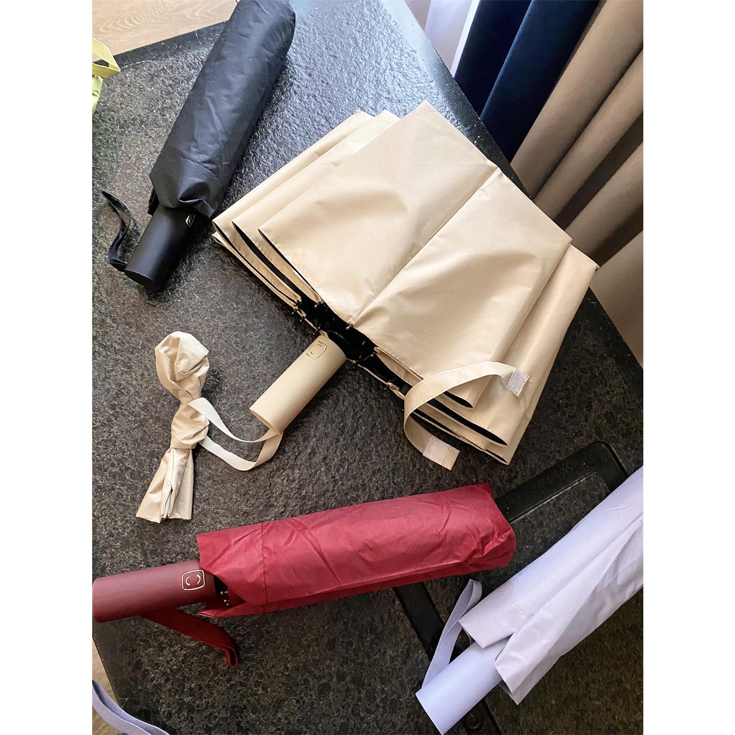 IN BLUE 全自动折叠雨伞加固加厚抗风晴雨两用伞防紫外线遮阳伞