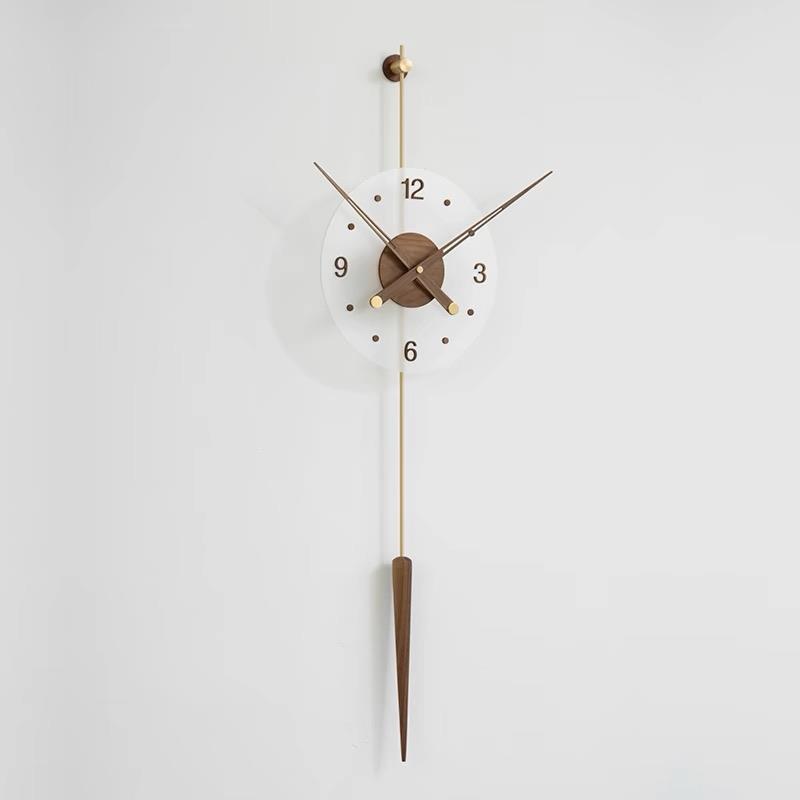 西班牙极简约挂钟客厅轻奢北欧家用静音时尚现代创意个性艺术钟表