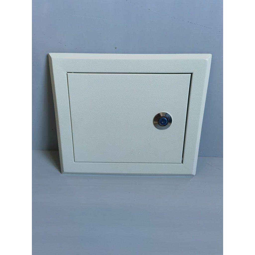 不锈钢水表箱框边检修口门堵墙洞装饰盖板烤漆30*30*2现货可定做,电子/电工,强电布线箱,淘宝优惠券,粉丝福利购,淘宝优惠卷