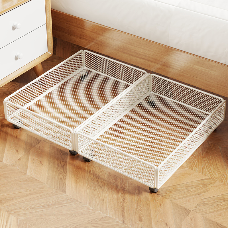 速发鞋盒鞋子收器盒用移动鞋柜家可整理省空间神纳床底抽屉式收纳