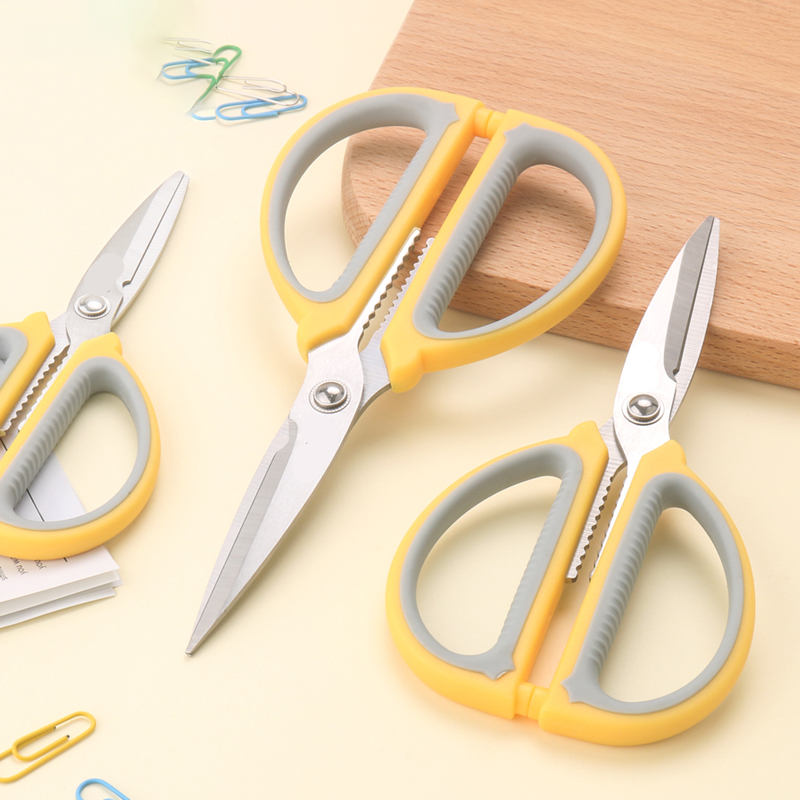 速发商公剪刀办公办小家用厨房线头缝纫手工美工剪纸大中务号剪子