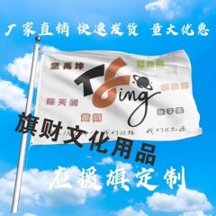TFing应援大旗明星组合TFing手持大旗户外音乐节演唱会大旗定制