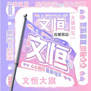 文恒应援大旗TF家族杨博文陈奕恒大旗音乐节文恒大旗粉丝应援旗
