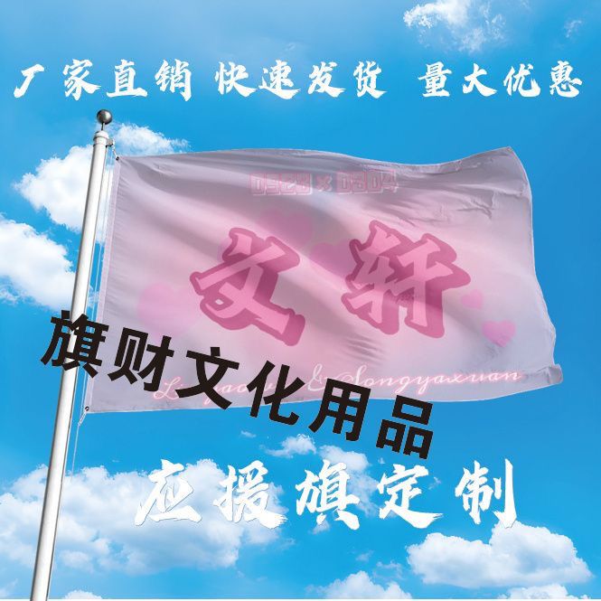 文轩应援大旗时代少年团刘耀文宋亚轩cp应援旗演唱会应援周边定制