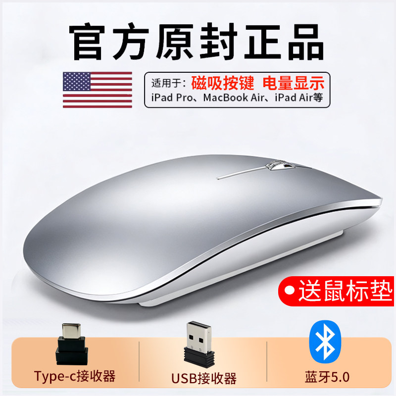 适用于苹果笔记本NEO电脑MacBook无线pro蓝牙air鼠标M5M1M2M3款M4