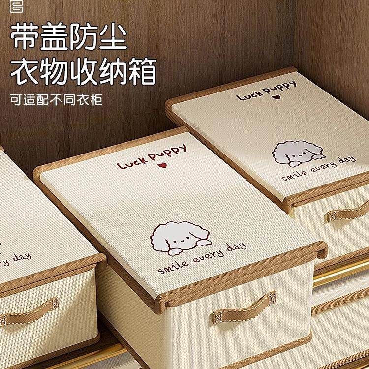 衣服收纳箱带盖衣柜放衣物分层神器四件套收纳盒整理盒家用储物筐,收纳整理,收纳箱,淘宝优惠券,粉丝福利购,淘宝优惠卷