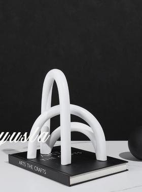 简约意式软装饰品客厅电视柜餐厅柜酒店民宿样板间玄关柜摆件摆设