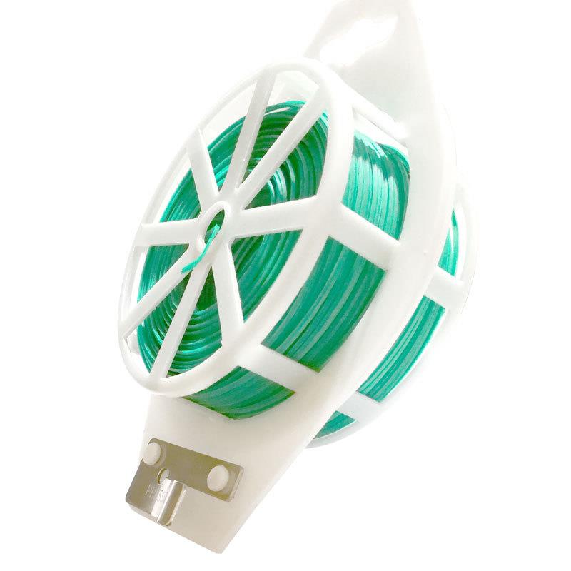 园林扎带 100米绿色包塑固定爬藤扎丝植物捆绑线 园艺捆扎线