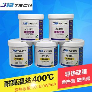 CPU 导热系数1.0 耐高温导热硅脂硅胶 LED散热硅脂 灰色 5.0 白